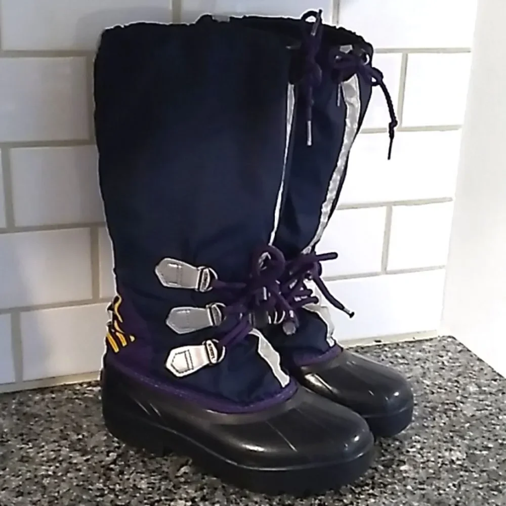 Sorel Kaufman Waterproof Snow Boots W/ Removable Liner. Sz 5 Child /Sz 7 Women
